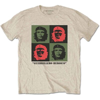 #ad Che Guevara Blocks T Shirt Neutral New $16.46
