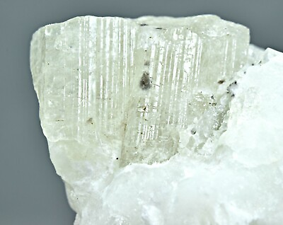 #ad 204 CT. Well Terminated Fluorescent White Scapolite Crystal on Matrix $24.99