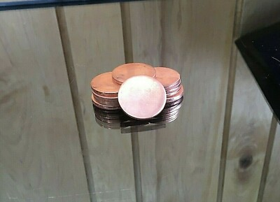#ad Copper Disk Circle Blanks 1 1 4quot; Diameter 1 8#x27;#x27; Thick 10 Pieces Disc Discs Disks $26.00