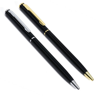#ad Stainless Steel Ballpoint Pen Office Ball Point Writing Pen For Student Gift $1.99