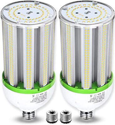 #ad 2 Pack Led Bulbs 80w 100w 120w 150w Led Corn Bulb E26 Base With E39 Adapter 1500 $81.36