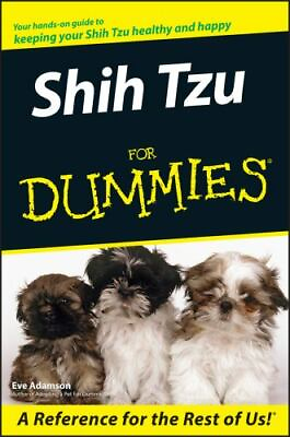 #ad Shih Tzu for Dummies by Adamson Eve $5.56