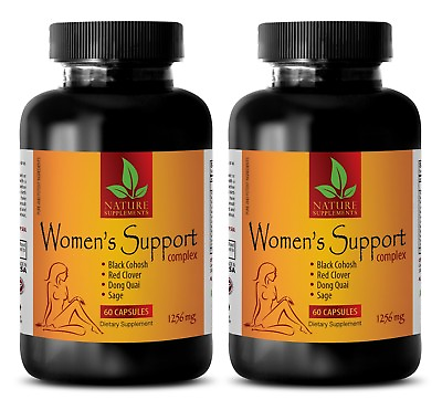 #ad estrogen for women WOMEN#x27;S SUPPORT COMPLEX female hormones pills 2 Bottles $35.81