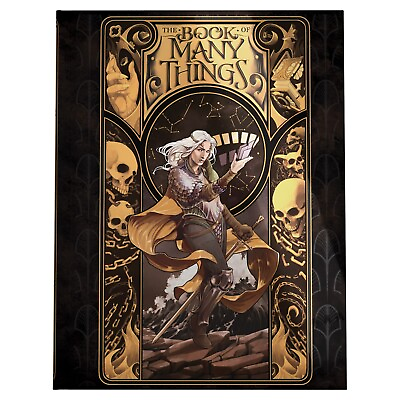 #ad Book Deck of Many Things Alternate Hard Cover Damp;D 5E $79.75