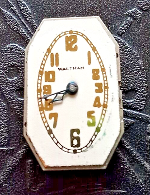 #ad 1930 Waltham 15 Jewel WATCH MOVEMENT watch parts #27215792 Watchmaker $19.95