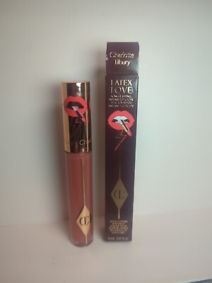 #ad CHARLOTTE TILBURY Latex Love Long Lasting Lip Gloss # Dirty Dancer New $16.99