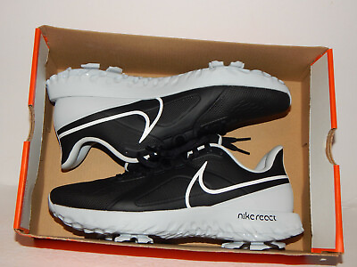 #ad Nike React Infinity Pro Golf Shoes Cleat CT6621 004 WIDE Sz 9.5 10 Black White $59.97