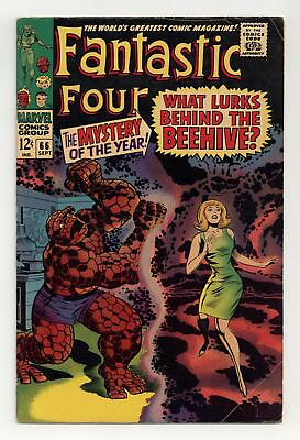 #ad Fantastic Four #66 VG 4.5 1967 $53.00