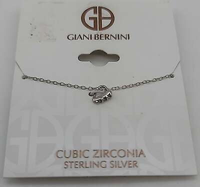 #ad Giani Bernini Cubic Zirconia Heart Pendant Necklace In Sterling Silver $13.12