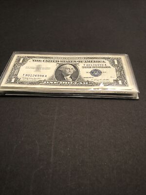 #ad Series 1957 And 1957B Silver Certificate One Dollar – Blue Seal $8.28
