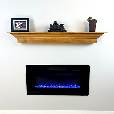 #ad Fireplace Mantel Floating Shelves Picture Ledger Mantel Beam Mantel Shelf $199.00