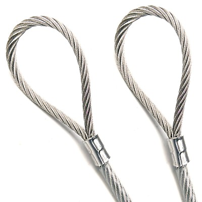#ad Custom Cut 75ft 300ft Stainless Steel 3 16quot; Vinyl Coated Wire Rope 1 8quot; Core $109.75