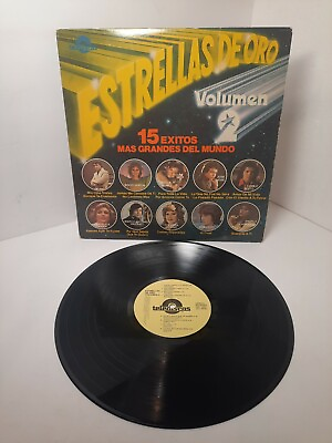 #ad Estrellas De Oro Volumen 2 Varios LP Vinyl Telediscos $15.00