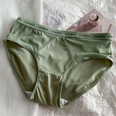 #ad 1 6 Pack Lot Womens Seamless Silky Panties Brief Sheer Nylon Underwear Lingeries $7.76