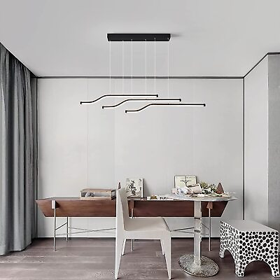 #ad Modern LED Chandeliers Contemporary Pendant Lights Fixtures for Dining Room 60W $139.99