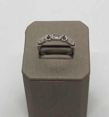 #ad NEW 14k Solid White Gold Genuine Diamond Ring $611.33