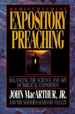 #ad Rediscovering Expository Preaching $7.83