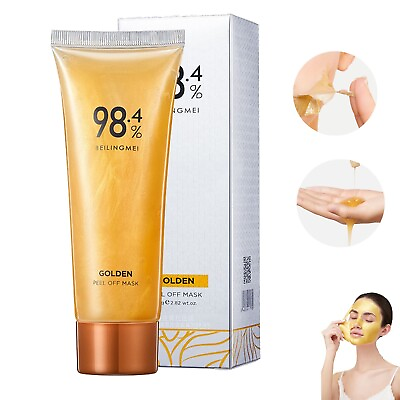 #ad Gold Tear Pull Exfoliating Blackhead Deep Cleansing Facial Care Skin Gold 90ml $6.88