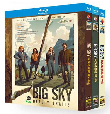 #ad Big Sky Season 1 3 Blu ray BD 9 Discs TV Series English All Region Subtitle $39.86