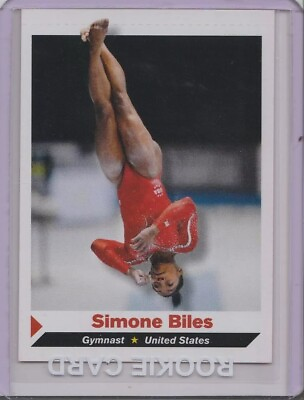 #ad SIMONE BILES 2014 SPORTS ILLUSTRATED FOR KIDS 1ST LICENSED RC PROFESSIONAL CUT $9.99