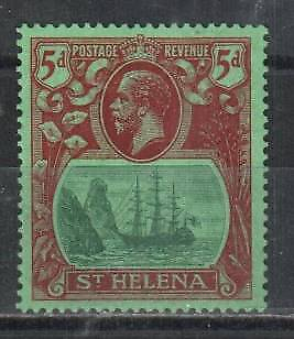 #ad Saint Helena Stamp 84 Badge of the Colony $4.95
