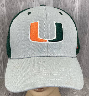 #ad top Of The World University Of Miami Baseball Hat Cap Memory Fit One Size Fits $15.00