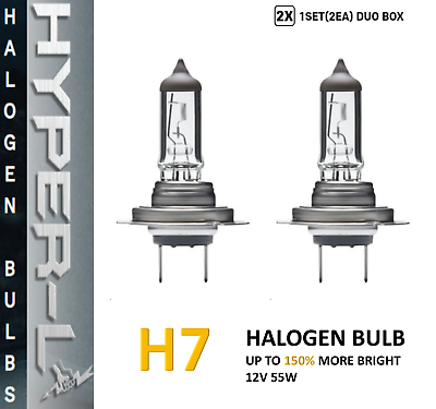 #ad 2 x H7 Halogen 12V 55W Super Bright Upgrade Headlight Bulb 150% More Light $9.45