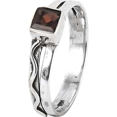 #ad #ad Fabulous Garnet 925 Sterling Silver Ring $18.92