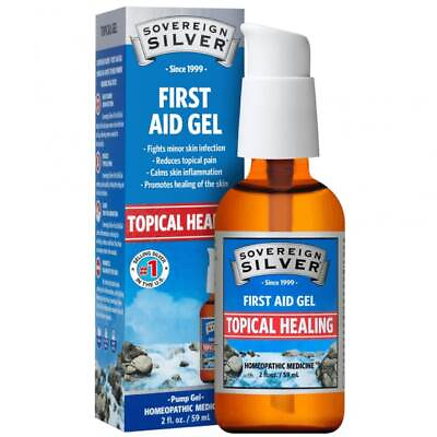#ad Sovereign Silver First Aid Gel Pump Gel 2 fl oz Gel $19.19