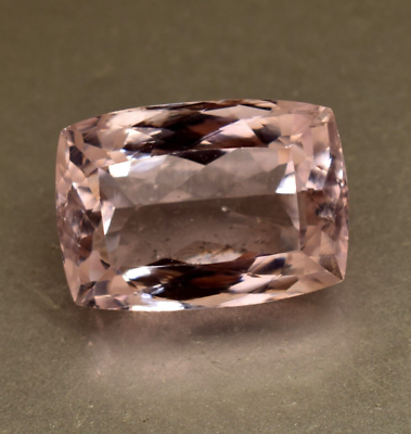 #ad Top Color Pink Morganite 19.65 Ct Certified Cushion Cut Loose Gemstone For Ring $49.20