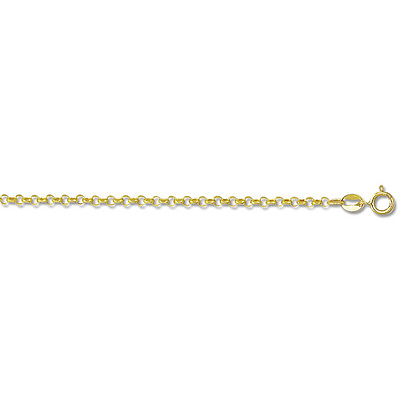 #ad 2mm Rolo Chain Necklace Solid 14K Yellow Gold 14quot; 15quot; 16quot; 17quot; 18quot; 19quot; 20quot; $140.00