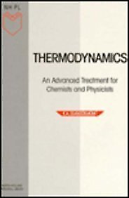 #ad THERMODYNAMICS: AN ADVANCED TREATMENT FOR CHEMISTS AND By E A Guggenheim *VG* $87.95