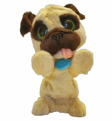 #ad Fur Real Friends JJ the Jumping Pug Interactive Dog Hasbro 2014 WORKS $22.94