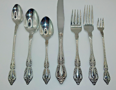 #ad Flatware Set of 7 Oneida Distinction Deluxe HH Raphael Stainless place setting. $23.00