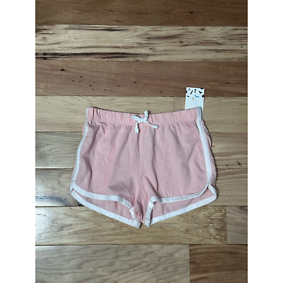 #ad Harper Canyon Sweat Shorts Girls Pink Drawstring Casual Athleisure Running New $15.99