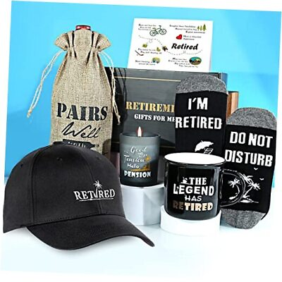 #ad Retirement Gifts for Men 6 Pieces Best Retired Gifts THE LEGEND HAS RETIRED $55.45