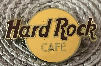 #ad Hard Rock Cafe Classic Round City Logo Pin Not Magnet or Bottle Opener $13.84