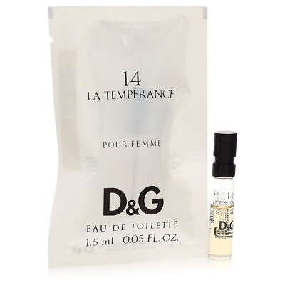 #ad La Temperance 14 By Dolce amp; Gabbana Vial Sample .05 Oz For Women $13.05