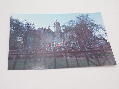 #ad Walt Disney World Haunted Mansion Illuminated Entrance Postcard $5.99