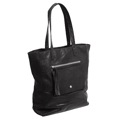 #ad Day amp; Mood Black Heather Tote Leather Purse Bag $79.00