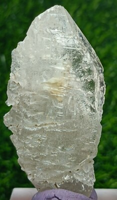 #ad 38 gm Etched Quartz crystal with good luster $25.00