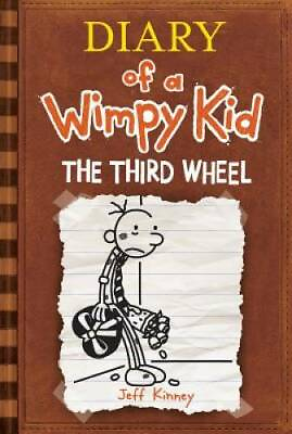 #ad The Third Wheel Diary of a Wimpy Kid Book 7 Hardcover GOOD $3.98