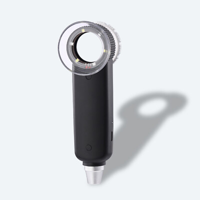 #ad 30X Handheld Zoomer Magnifier Charge Magnifying Glass Loupe 3LED 3UV Flashlight $15.99