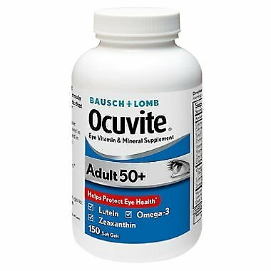 #ad Bausch Lomb Ocuvite Supplement Adult 50 150 ct. $38.00