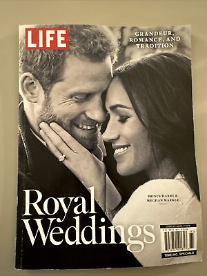 #ad LIFE Royal Weddings William Kate Charles Diana Queen Elizabeth Harry Meghan $19.99