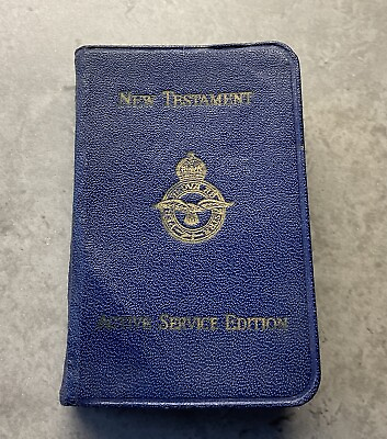 #ad WW2 RAF Pocket Holy Bible Active Service Edition Old And New Testament 1939 GBP 35.00