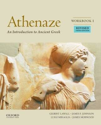 #ad Athenaze Book I: An Introduction to Ancient Greek Paperback VERY GOOD $28.75