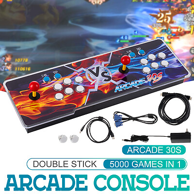 #ad New Pandora Box 30s 5000 in 1 Retro Video Games Double Stick Arcade Console $95.90