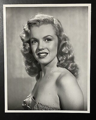 #ad 1949 Marilyn Monroe Original Photograph Love Happy Glamour Pinup Candid $600.00