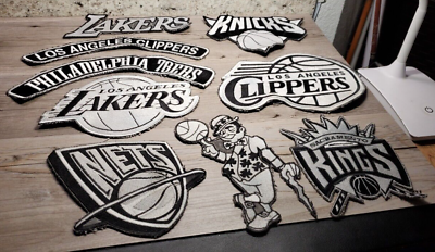 #ad Sports Jacket Patch Collection Lot Large Basketball Teams $14.98